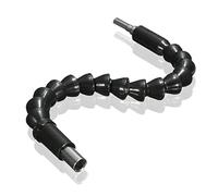 Ausla Prolunga Flessibile, Albero Universale 290mm con Attacco Esagonale 1/4" per Avvitatore Professionale, Adattatore Angolato Multifunzionale Nero con Asse Rinforzato e Maggiore Coppia