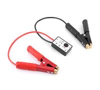 Ausla Protezione per Assorbitore Automobilistico Protezione da Sovratensione in Metallo ABS da 150 Mm 12V 24V con Indicatore di Luce Verde e Avviso di Connessione Inversa per Saldatura di Veicoli e