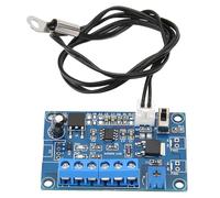 Ausla Regolatore di Velocità PWM per Ventola, Governatore Regolabile della Temperatura per PC Case Adatto per Motori Ventola DC 12V / 24V a 2/3/4 Fili