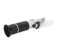 Ausla Rifrattometro per Sciroppi Rifrattometro Brix in Lega di Alluminio Tester Portatile di Concentrazione Ad Alta Precisione da 28 a 62% per, Succhi di Frutta, Bevande, Industria Alimentare,