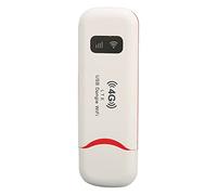 Ausla Router WiFi Portatile ABS 4G LTE Hotspot Mobile con Slot per Scheda SIM Standard Supporta 10 Utenti Scarica 150 Mbps Crittografia WPA WPA2 per Casa, Viaggi, Ufficio