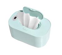 Ausla Scaldasalviette per Neonati, Alimentato Tramite USB, Dispenser di Salviette a Mani Libere a Temperatura Regolabile per Neonati con capacità di 80 Salviette 45°C 113°F Ideale per la Stagione