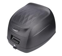 Ausla Scatola di Stoccaggio Impermeabile per 2L in Materiale ABS Metallico con Serratura a Chiave per Motocicli, Biciclette Elettriche e scooter. (GREY)