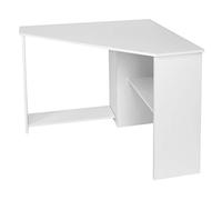 Ausla Scrivania Ad Angolo Scrivania per Computer Ad Angolo per Computer in Truciolare Tavolo da Studio a Forma di L da 127 Cm con capacità di 50 Kg per Studio di Appartamenti per Uffici Domestici