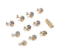 Ausla Set Avvolgitore per Molle Principali, Strumento Avvolgitore per Orologi in Ottone per 2000,2671 Movimenti, Include 10 Manovelle per Appassionati e Professionisti