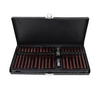 Ausla Set di Bussole per Punte da 40 Pezzi, Acciaio Legato S2, Torsione Elevata, Set di Strumenti per Meccanici Automobilistici per Riparazioni Auto Ed Emergenze