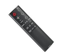 Ausla Sostituzione Telecomando, Telecomando a Infrarossi in Plastica con Tasti Grandi e Portata 8 M, Design CR2032 a Basso Consumo, per Uso Domestico con Soundbar Ps Wj6000 Hw J355 Hw J450