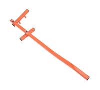 Ausla Strumento di Raddrizzamento del Ponte in Acciaio Pesante, Regolabile 1,6-2,8 Pollici, Rivestimento Arancione, 65,5 Cm/25,8 Pollici