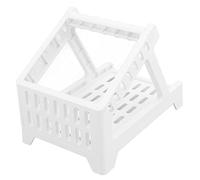 Ausla Supporto per Stampante Codici a Barre, Supporto per Etichette in Materiale ABS Supporta Rotoli da 110 Mm e Carta Continua da Mm, per Stampa Termica Compatto per Etichette di Spedizione per