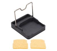Ausla Supporto per Supporto per Saldatore Mini per Saldatore in Zirconio 40 X 35 X 9 Mm 2732 °F Isolamento Termico Pulizia della Punta e Conservazione della Saldatura per Riparazioni Elettroniche