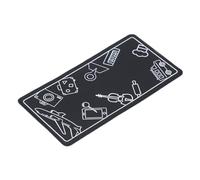 Ausla Supporto per Telefono per Aereo, Supporto per Telefono Cellulare Flessibile Portatile per Smartphone, Viaggio, Ufficio a Casa, Viaggio in Aereo Essenziale (BLACK)