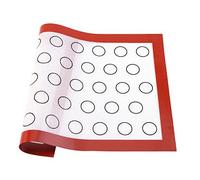 Ausla Tappetino da Forno in Silicone, Multifunzionale, Fatto di Silicone, Buon Effetto di Formazione, Forno Sicuro e Uso del Frigorifero, per Torta, Pizza, Torta Fondente, Budino (rosso)