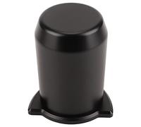 Ausla Tazza di Polvere di caffè, Tazza di Dosaggio in Lega di Alluminio con Design Anti Volo, Alimentatore Leggero Compatto per Caffetterie per la Casa e tè Al Latte (BLACK)