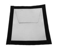 Ausla Tenda Stufa Parafulmine Camino Termoresistente, Resistente Al Fuoco, | Tessuto in Fibra di Vetro Siliconata Ignifuga, Resistente a 572°F/300°C, Lembo Antipioggia per Tende da Campeggio,