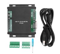 Ausla USB a 485 422 Convertitore di Interfaccia TTL, 9 in 1 Chip FT232 RL Ponte Adattatore Trasferimento Dati Veloce Supporto per Dispositivi Multipli per Controllo Industriale