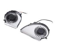 Ausla Ventola di Raffreddamento CPU GPU, Lega di Alluminio con Strumento di Riparazione per GE72VR, Raffreddamento Migliorato, Installazione Semplice, Parte di Ricambio per Laptop