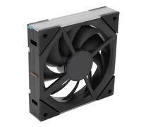 Ausla Ventola di Raffreddamento per Case ARGB, Ventola per PC ABS PWM da 120 Mm da 800 a 1800 Giri/min 9 Pale di Raffreddamento a Basso Rumore con Cuscinetti Antivibranti per Case di Computer CPU da