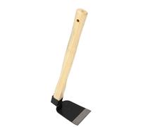 Ausla Zappa a Mano Giardino, Zappa a Mano in Legno Ergonomico, Lama di Acciaio Al Carbonio per Diserbo e Coltivazione Nei Giardini e Paesaggi