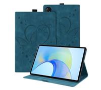 Auslbin Custodia compatibile con Honor Pad X9 / Pad X8 Pro 11.5" Cover, Pelle Goffrata Farfalla PU con Funzione di Supporto, Tab Cover per Honor Pad X9/ Pad X8 Pro, Blu