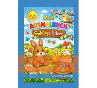 Ausmalbuch Frühling und Ostern