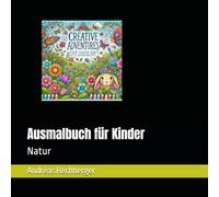 Ausmalbuch für Kinder: Natur