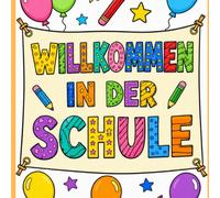 Ausmalbuch für Schüler:in: Ein Ausmalbuch für die gerade in die Schule kommen oder für die, die schon in der Schule sind. Man kann nicht genug Schule haben.