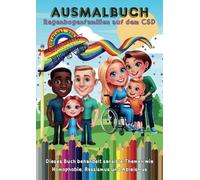 Ausmalbuch - Regenbogenfamilien auf dem CSD