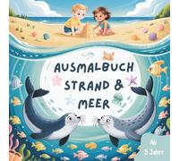 Ausmalbuch Strand und Meer