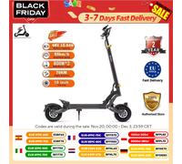 Ausom L2 800W*2 E-Scooter a doppio motore Portata 70 km Pneumatici da 10" Velocità massima 55 km/h Sospensione migliorata E-ABS + Freno a disco anteriore e posteriore