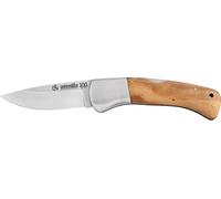 AUSONIA - 26061 COLTELLO DA CACCIA CM 18,5, LAMA INOX 8 CM, MANICO OLIVO