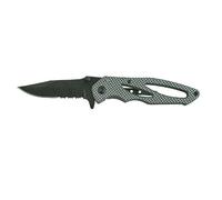 Ausonia 26387 Coltello tasca manico alluminio, lama acciaio 19,5 CM
