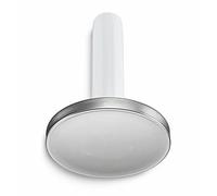 Ausonia - Batticarne Batti carne Pressacarne Batti Carne Pressa Hamburger Schiaccia carne per Smash Burger in acciaio inox manico plastica 500 Gr