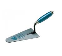 Ausonia - Cazzuola a punta tonda stretta manico legno cm 21