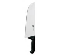 COLTELLO MEZZO COLPO MACELLAIO PROFES. ACCIAIO INOX MANICO ATOSSICO 32cm AUSONIA