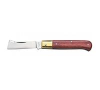AUSONIA - Coltello innesto lama inox manico legno cm 17