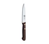 AUSONIA Coltello spelucchino coltello affetta verdure con lama da Cm 11 e manico in legno