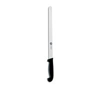 COLTELLO STRETTO PROSCIUTTO FLESSIBILE ACCIAIO INOX MANICO ATOSSICO 30cm AUSONIA