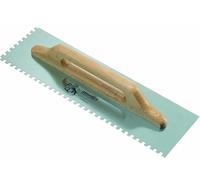 Ausonia - Frattazzo per colla 48X14 manico legno lama acciaio Dente 12x12