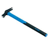 Ausonia - Martello carpentiere modello Spagna calamitato manico fibra grammi 300