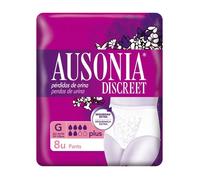 Ausonia Pantaloni Discreet G Plus 8 unità - Pannoloni per incontinenza