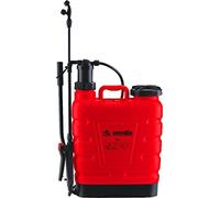 Ausonia - Pompa da giardino a spalla 16 Lt REVERSIBILE con leva lancia e braccio richiudibili
