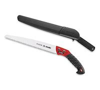 AUSONIA Seghetto potatura manuale professionale razor con lama Mm 310 con fodero in plastica, segaccio per la potatura di ulivi e alberi da frutto