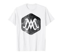 Auspice Maria Vergine Maria Monogramma T-Shirt Maglietta