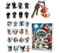 Auspicious Meaning Oriental Animals Calendar Ornament 2D Acrylic