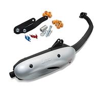 Auspuffanlage LeoVince Steel Komplettanlage Sito für Piaggio NRG mc2 Extreme LC/Typhoon 50
