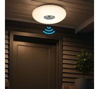 Außendeckenlampe Campananello LED Plafoniera Lampada Bagno 30x7cm Rotondo