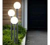 Esterni Piantana Lampade da Percorso Giardino Alluminio Die-Cast IP44 H 160 CM [EEK: Non valutato]