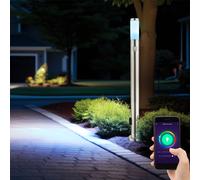 Außenstehlampe Lampade da Percorso Giardino Movimento Steckendosen Smart LED [EEK: F]