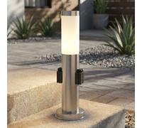 Außenstehlampe Piantana Giardino Acciaio Colonne LED Lampade da Percorso Prese