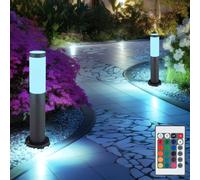 Außenstehlampe Zoccolo Lampada da Giardino Dimmerabile Telecomando LED H 45 CM [EEK: F]